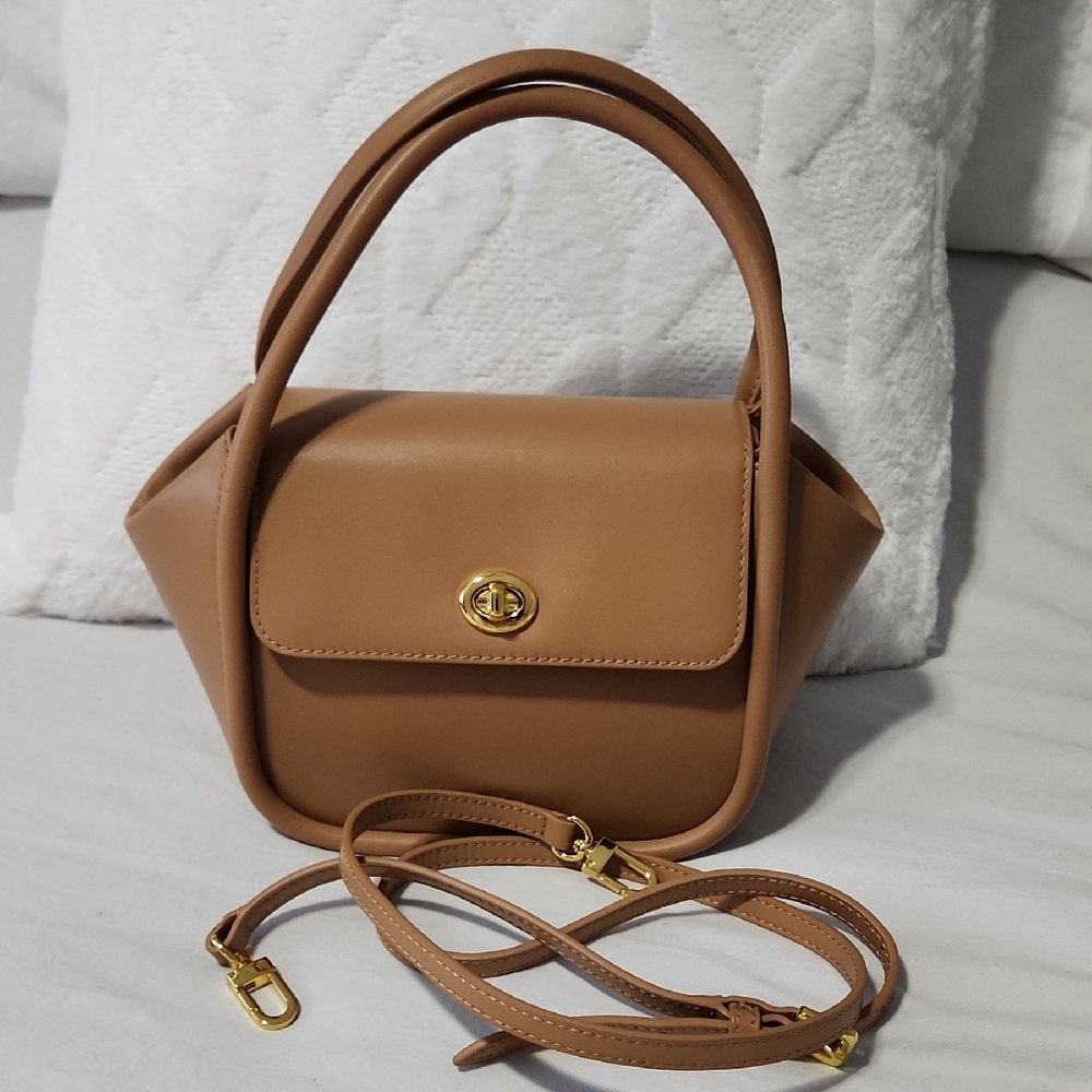 Tan Leather Handbag